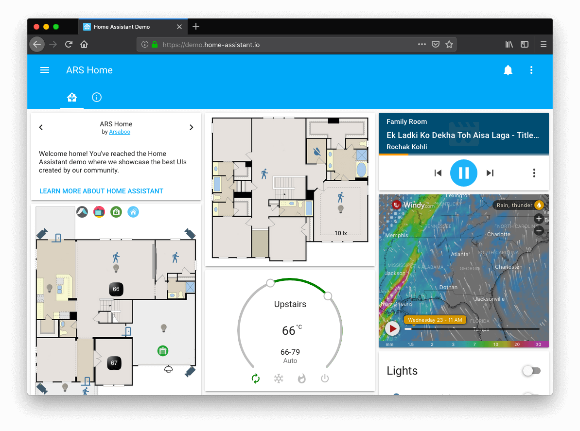 Home assistant карта сети