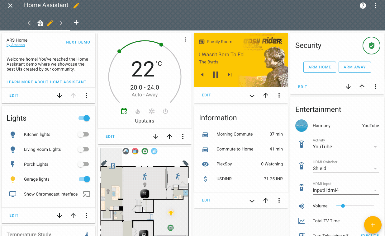 0.107: Multiple Lovelace Dashboards 