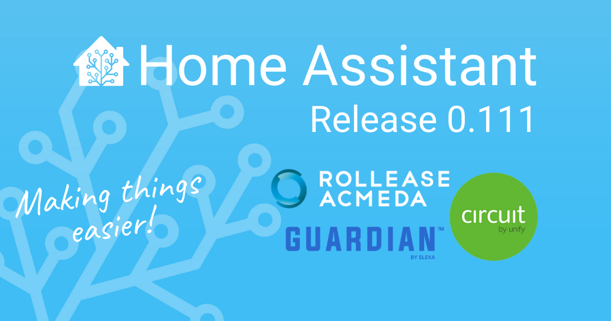 Home Assistant Core 0.111