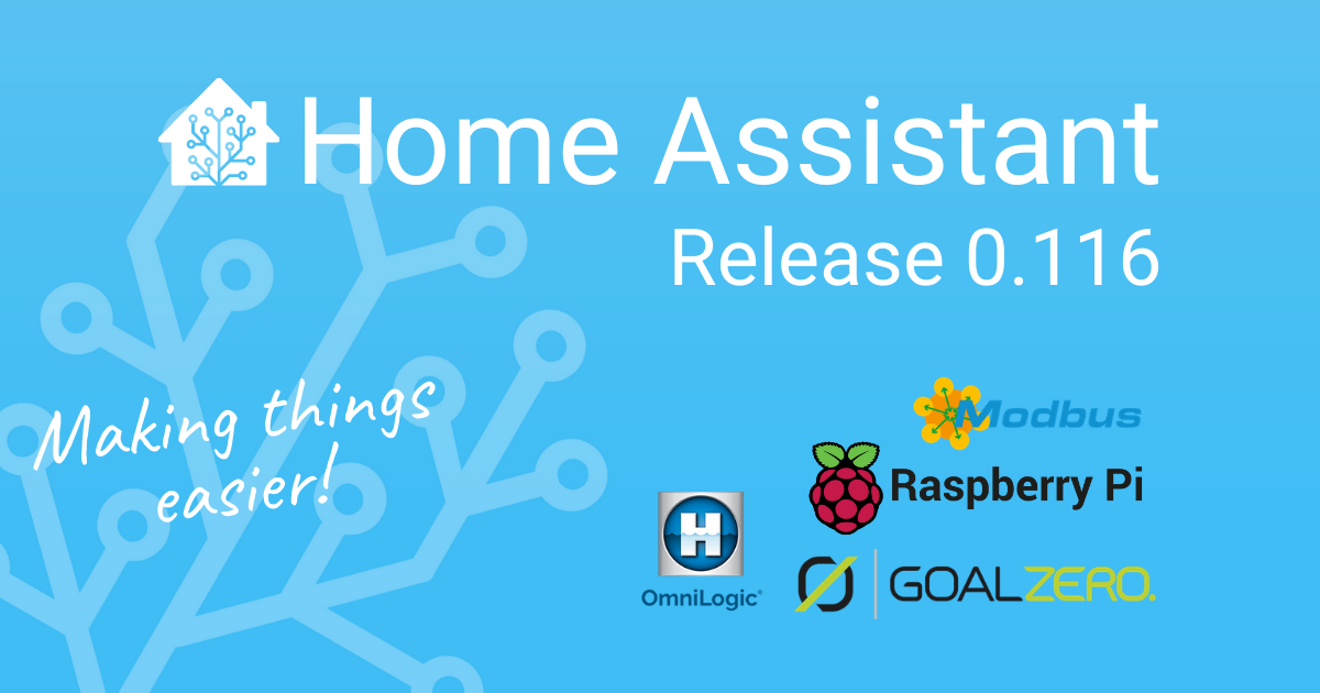 Home Assistant 0.116