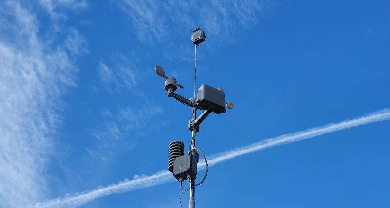 Preview of the ESPHome weather station