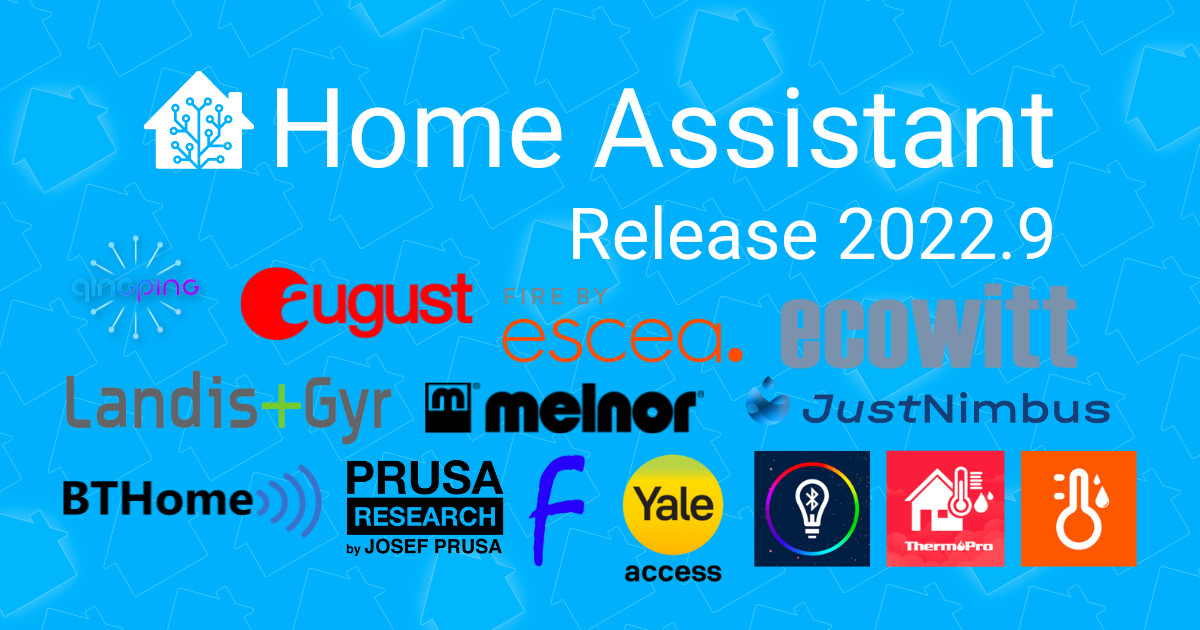 Home Assistant 2022.9: Home Assistant Birthday Release!