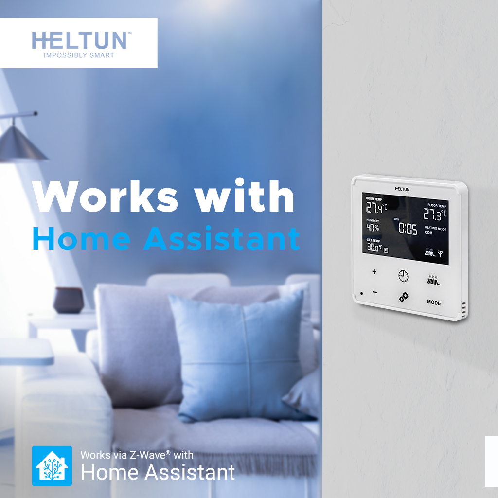 HELTUN works with Home Assistant
