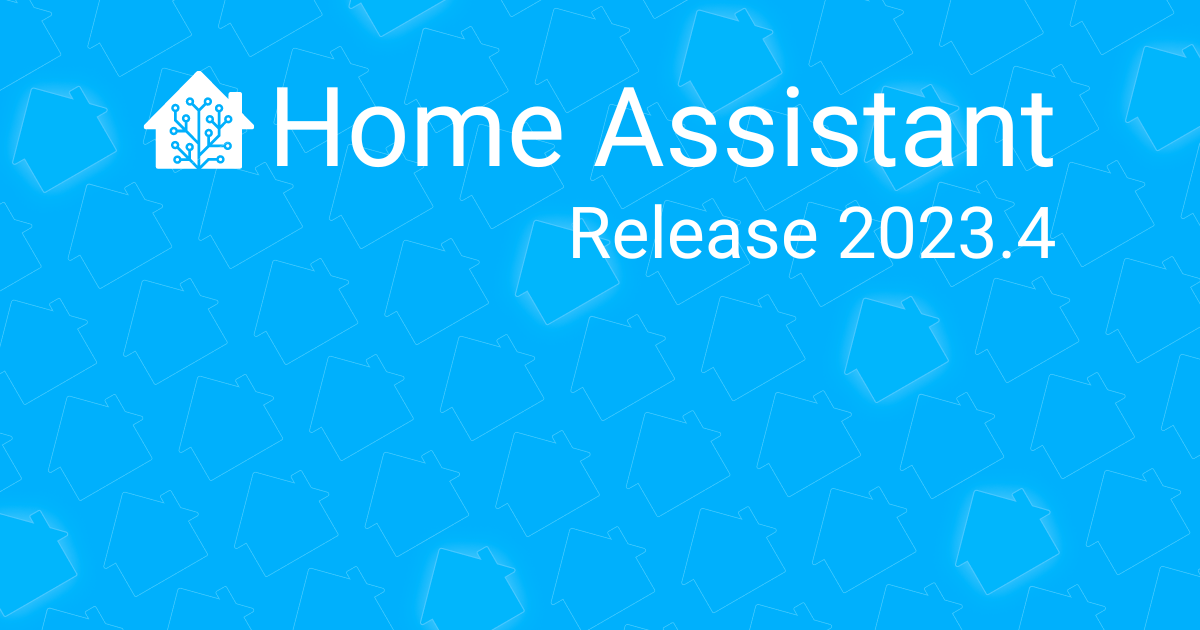 Everything New In Home Assistant 2023.4!