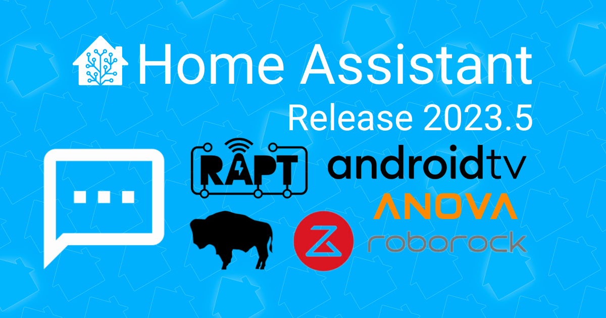 2023.5: Let's talk! - Home Assistant