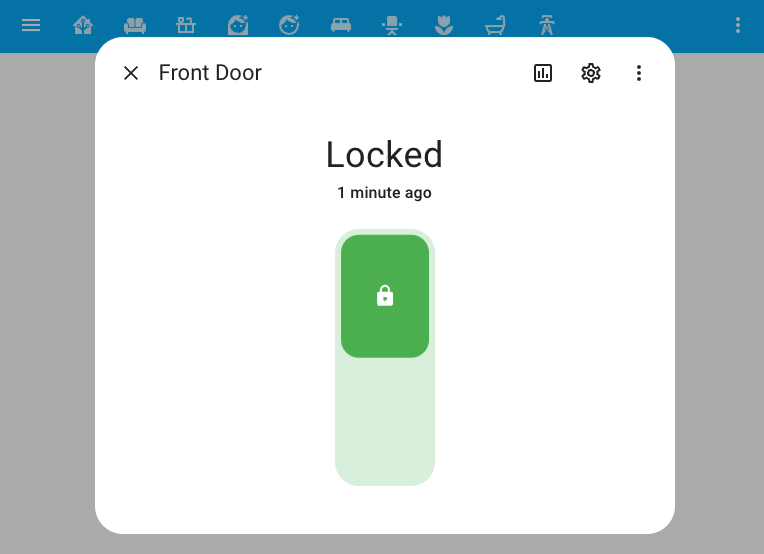 Screen recording demonstrating the new lock entity dialog.