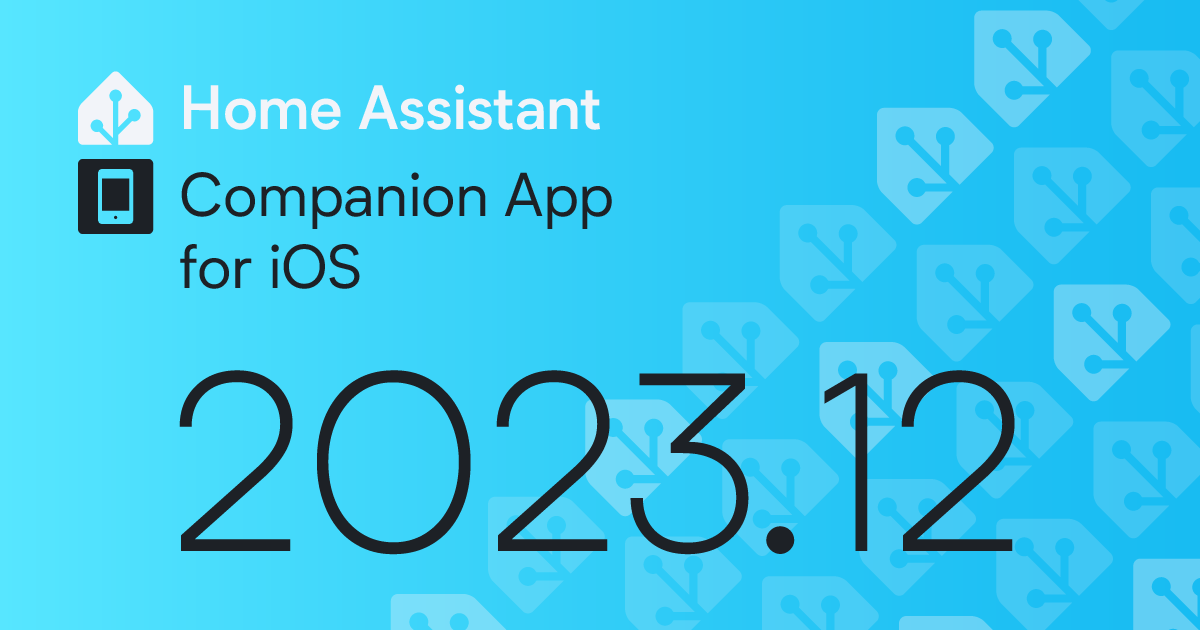 Companion App for iOS 2023.12
