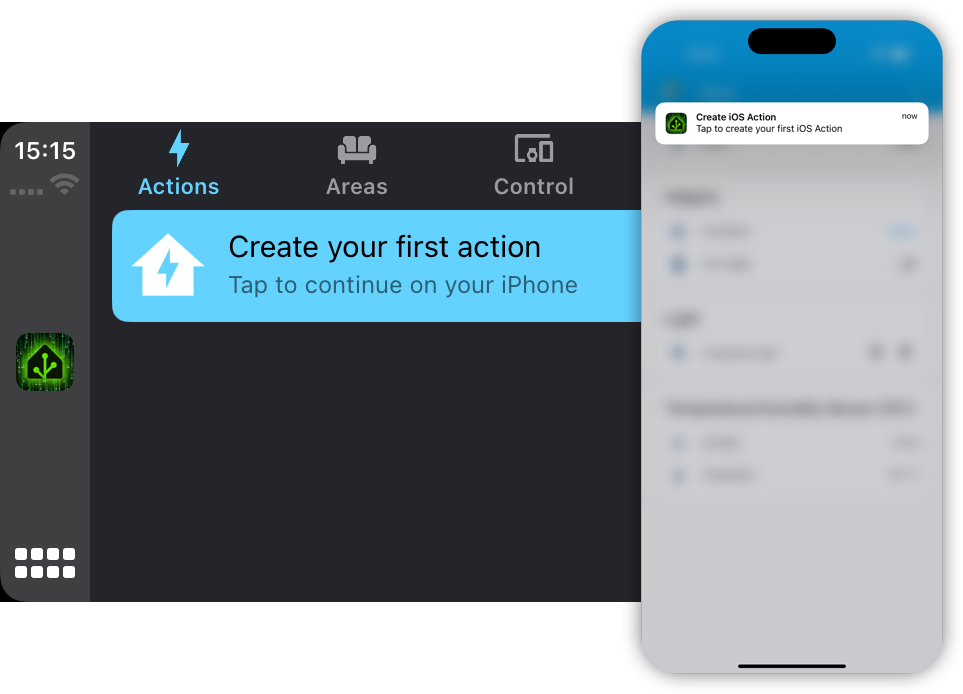 Create your first CarPlay Action
