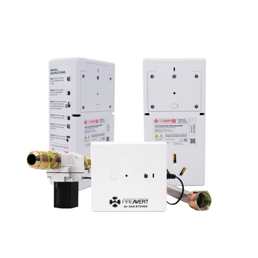 FireAvert automatic shutoffs for electric and gas stoves