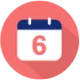 6 Months Later logo