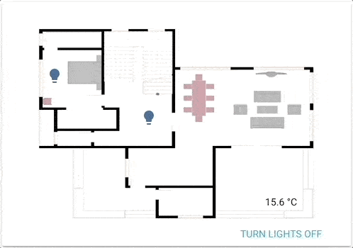 A functional floorplan powered by picture elements