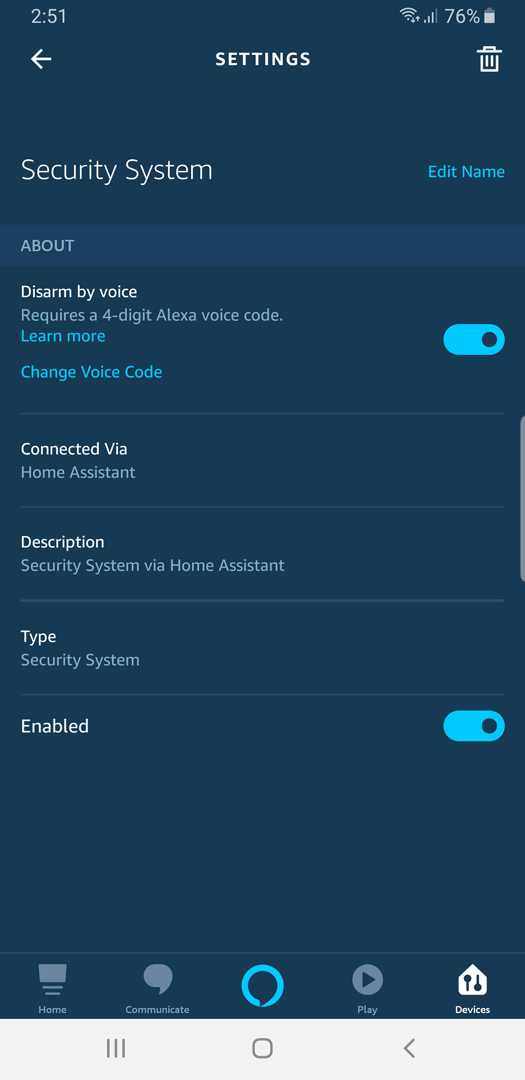 home assistant alexa free