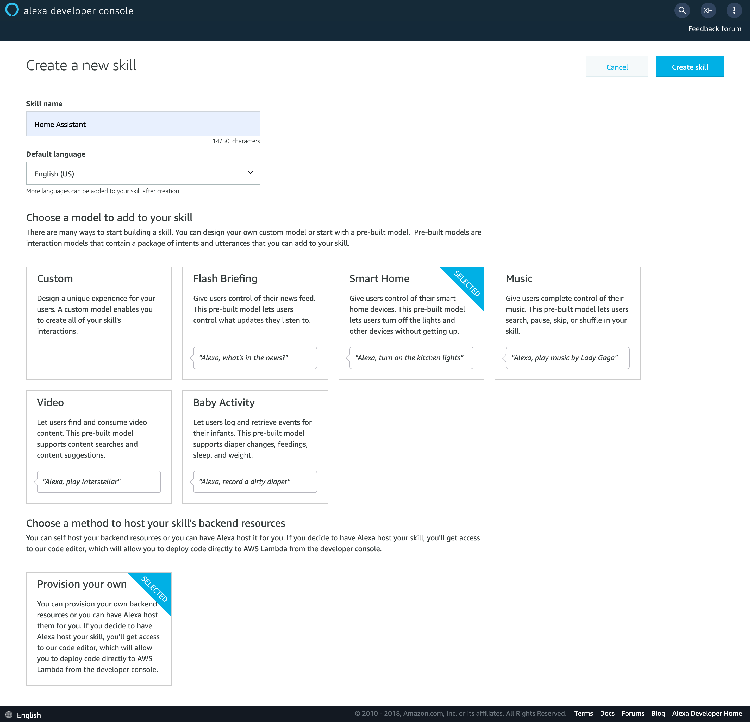 home assistant alexa free