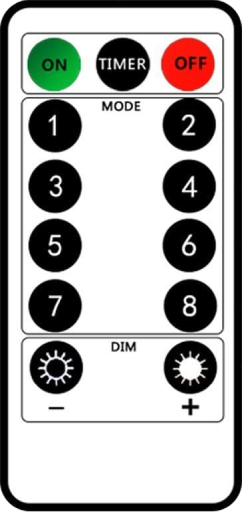13-key remote