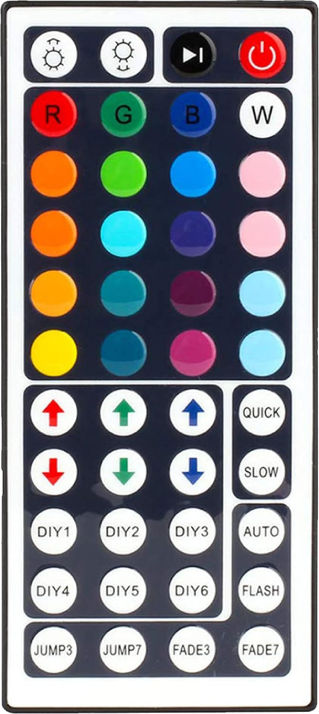 44-key remote
