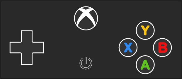 Screenshot showing Xbox Controller in Lovelace.