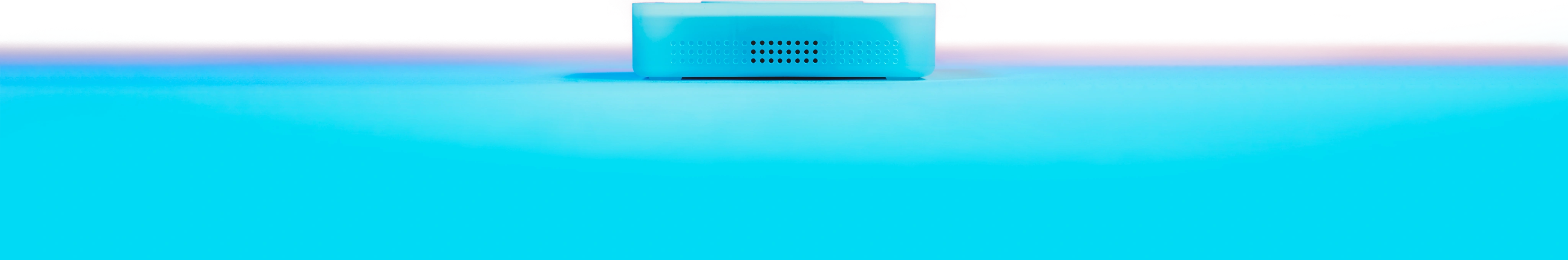 Front view of the Voice Preview Edition showing the speaker holes